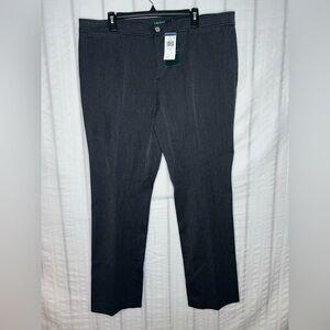 Lauren Ralph Lauren Black Dress Pants Womens Size 18 (40x31) Stretch 6 Pocket
